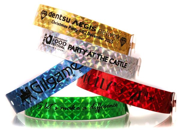 Holographic Edit Wristbands