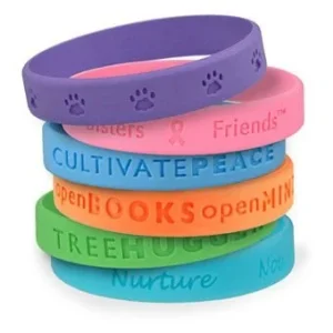 silicon wristbands branded