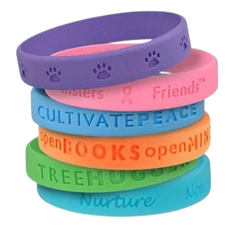 silicone wristbands