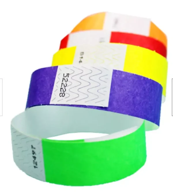 Plain tvyek wristbands